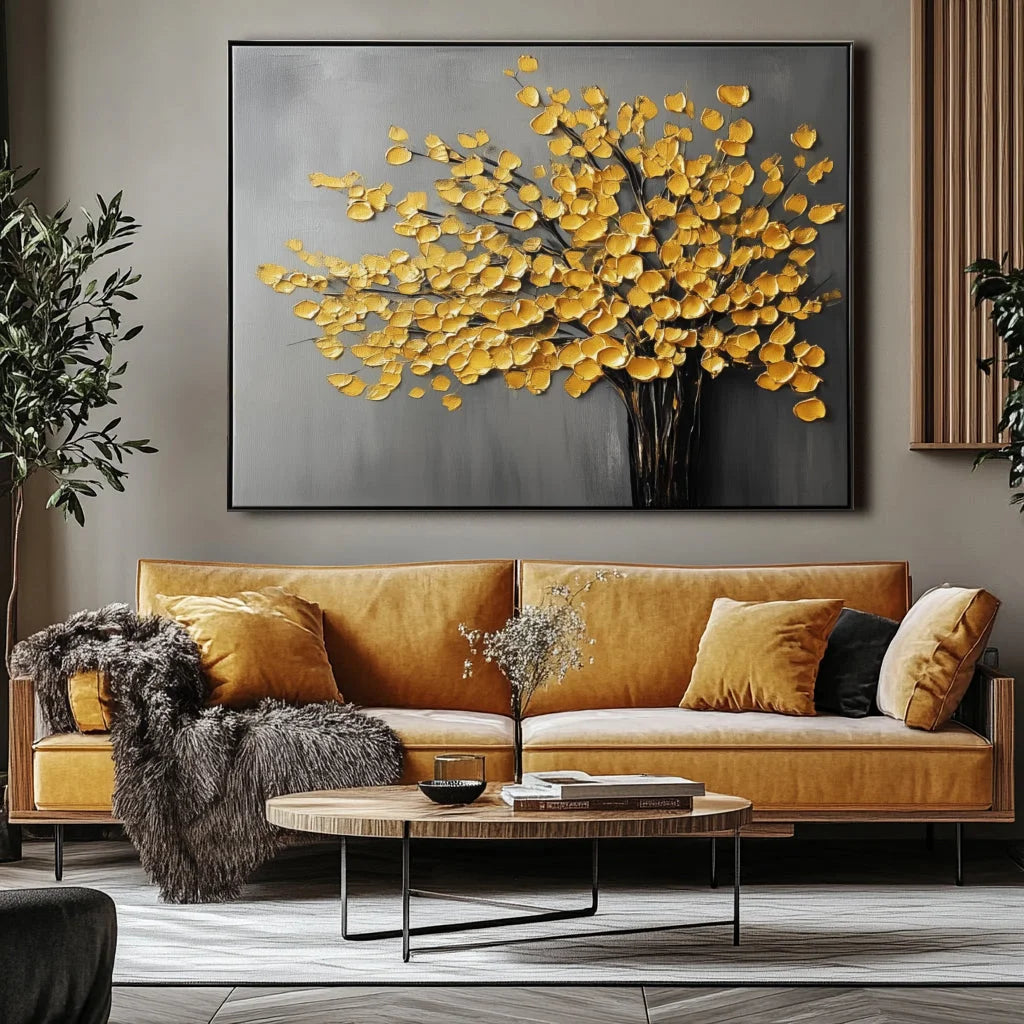 Multicolor Autumn Reverie Canvas Painting For Home Decoration - Artwallpainting