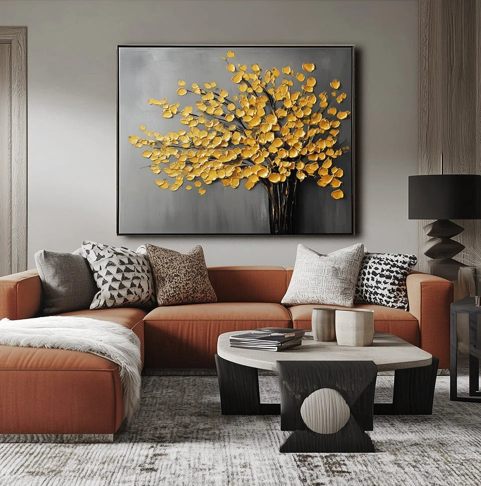 Multicolor Autumn Reverie Canvas Painting For Home Decoration - Artwallpainting