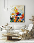 Multicolor Autumn Symphony Floral Canvas - Artwallpainting