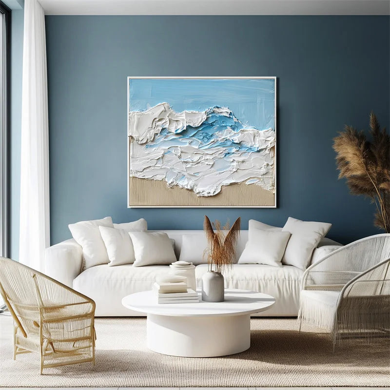 Multicolor Azure Tides Canvas Painting For Home Decoration - Artwallpainting
