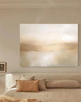 Multicolor Beige 3D Minimalist Painting On Canvas - Artwallpainting