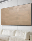 Multicolor Beige Geometry In Texture - Artwallpainting