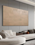 Multicolor Beige Geometry In Texture - Artwallpainting