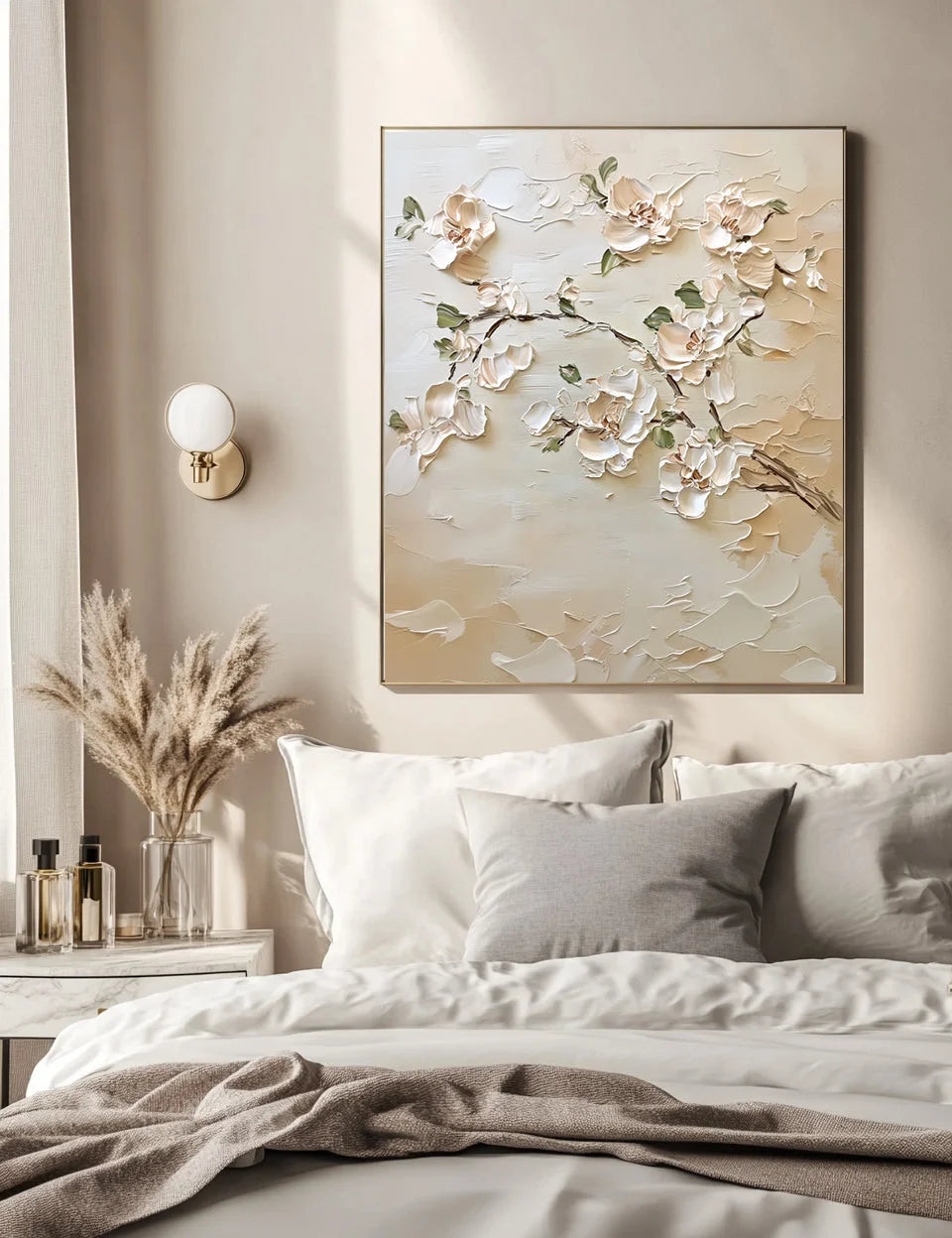 Multicolor Bloom Serenity Canvas Painting For Home Decoration - Artwallpainting