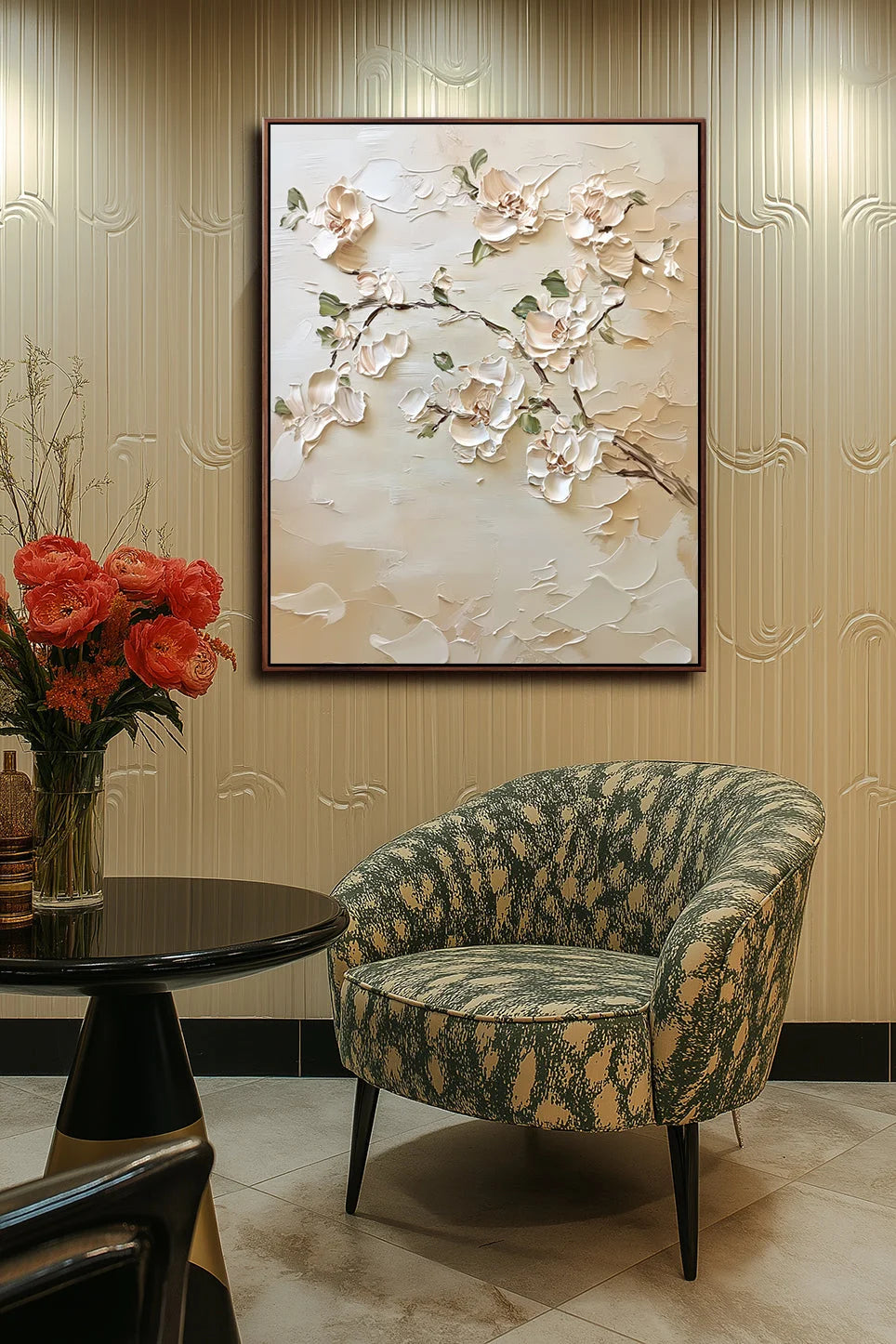 Multicolor Bloom Serenity Canvas Painting For Home Decoration - Artwallpainting