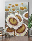Multicolor Bloom Sunflower Bliss Canvas Painting For Home Decoration - Artwallpainting