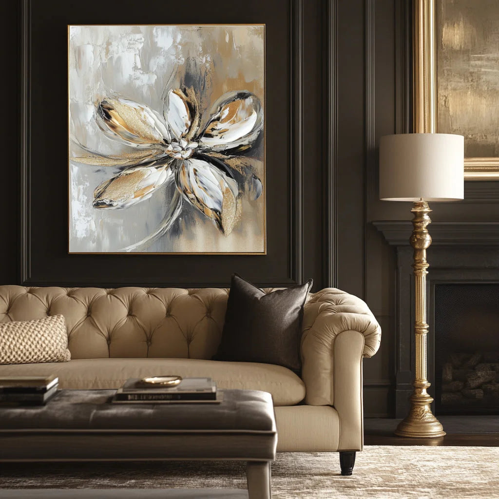 Multicolor Bloom Symphony A Canvas Painting For Home Decoration - Artwallpainting