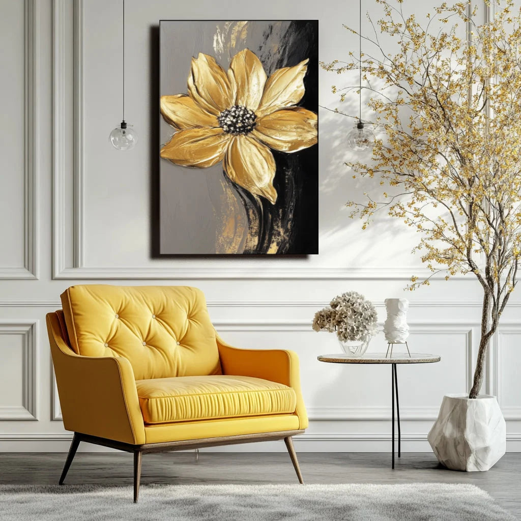 Multicolor Bloom Symphony Canvas Painting For Home Decoration - Artwallpainting