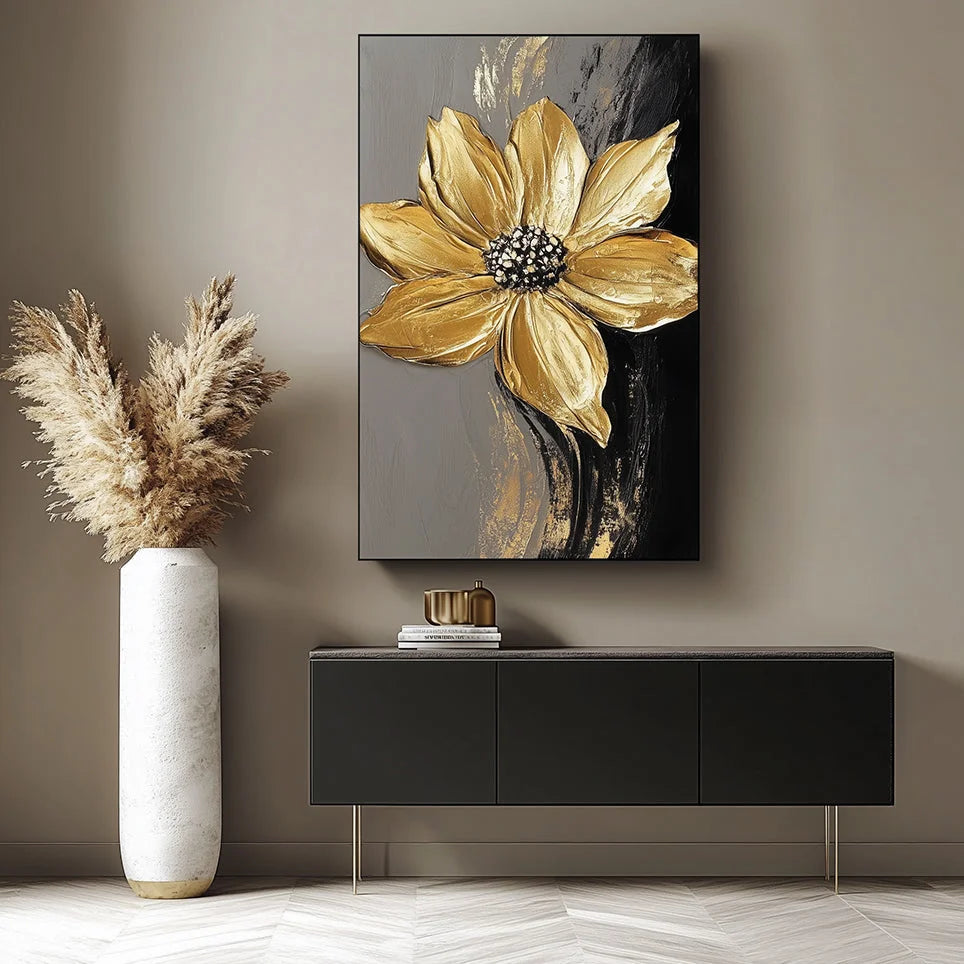 Multicolor Bloom Symphony Canvas Painting For Home Decoration - Artwallpainting