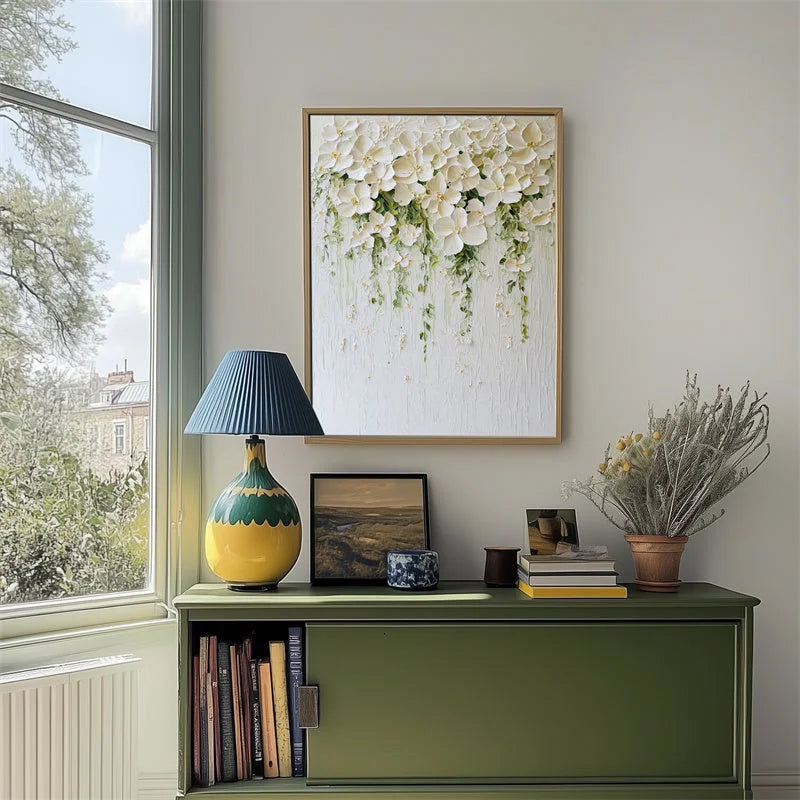 Multicolor Blooming Grace Canvas Painting For Home Decoration - Artwallpainting