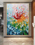 Multicolor Blooming Radiance Canvas Painting For Home Decoration - Artwallpainting
