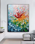 Multicolor Blooming Radiance Canvas Painting For Home Decoration - Artwallpainting