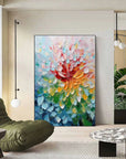 Multicolor Blooming Radiance Canvas Painting For Home Decoration - Artwallpainting