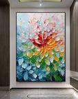 Multicolor Blooming Radiance Canvas Painting For Home Decoration - Artwallpainting