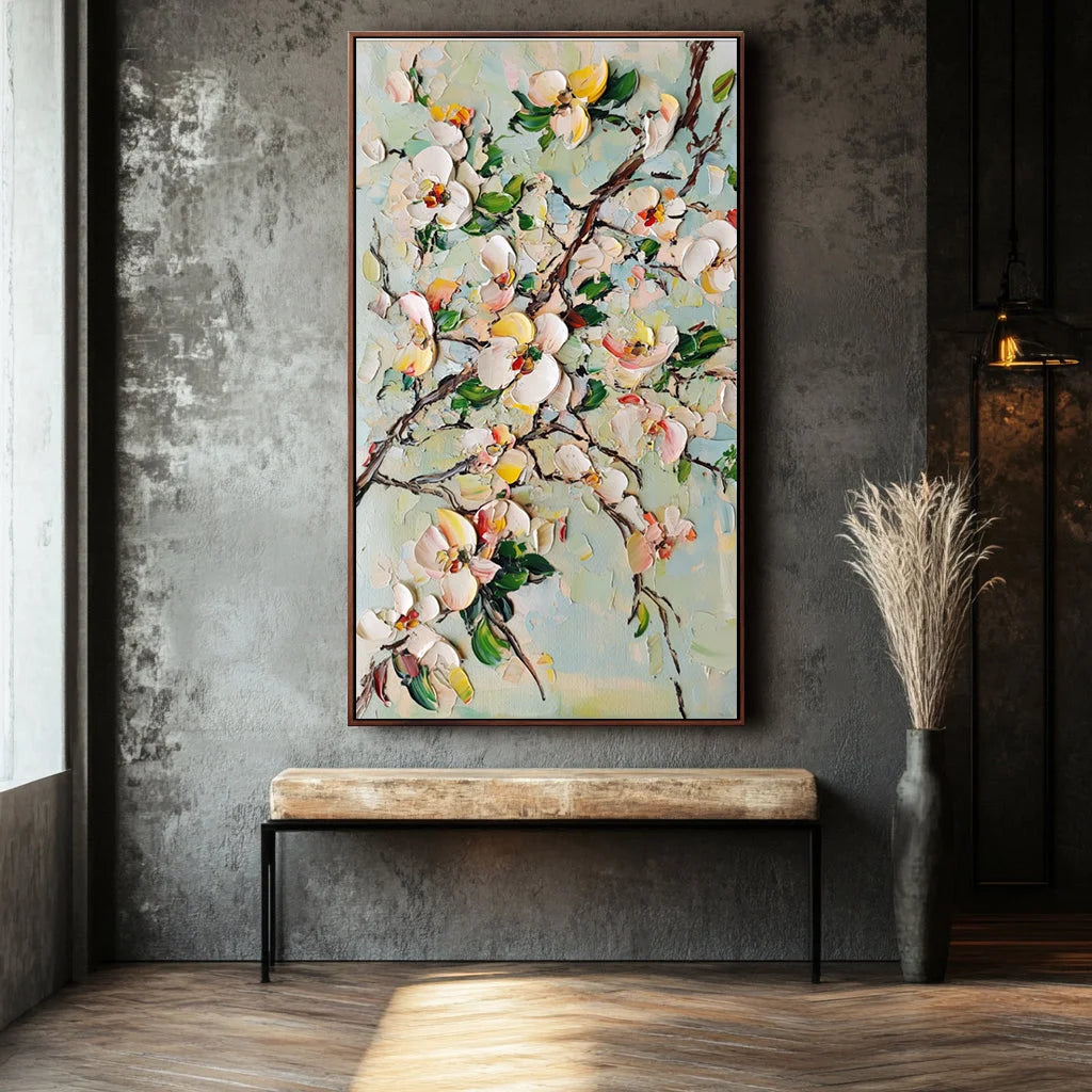 Multicolor Blooming Serenity Canvas Art - Artwallpainting