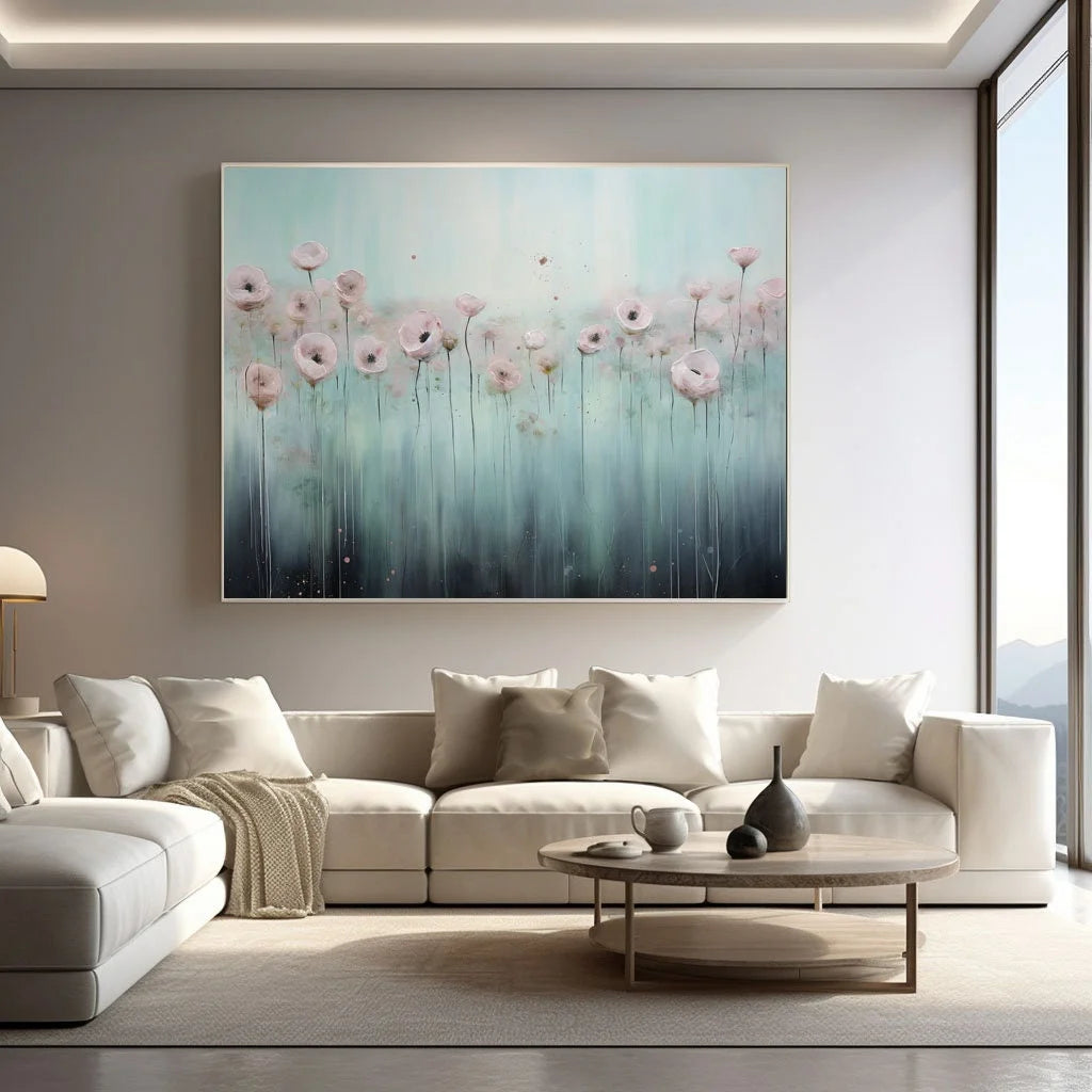 Multicolor Blooming Serenity Canvas Painting For Home Decoration - Artwallpainting