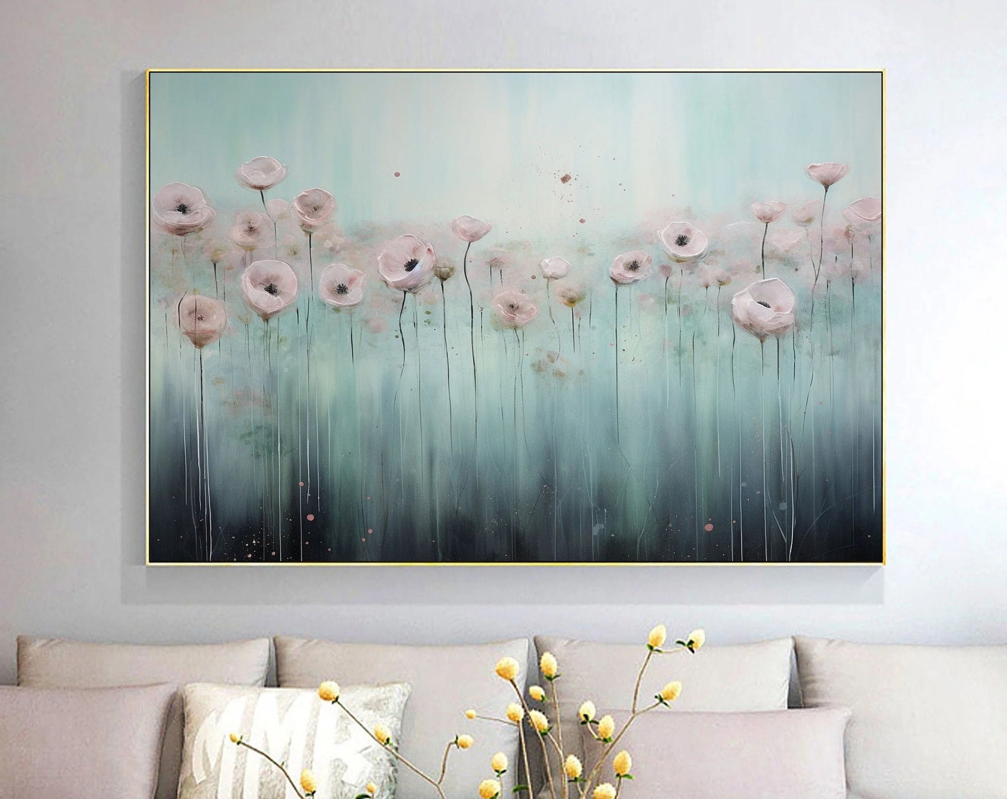 Multicolor Blooming Serenity Canvas Painting For Home Decoration - Artwallpainting