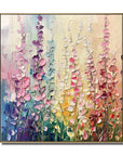 Multicolor Blooming Symphony - Canvas Art - Artwallpainting