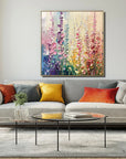 Multicolor Blooming Symphony - Canvas Art - Artwallpainting