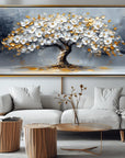 Multicolor Blooming Tree-Modern Light Luxury Abstract Tree Decorative Wall Art - Artwallpainting