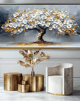 Multicolor Blooming Tree-Modern Light Luxury Abstract Tree Decorative Wall Art - Artwallpainting