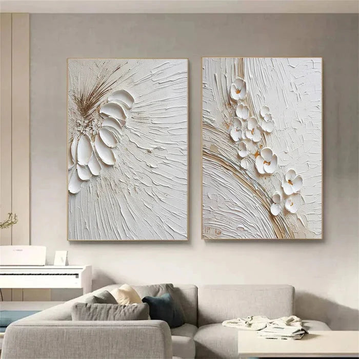 Multicolor Blossom Harmony Duo Set Of 2 - Artwallpainting
