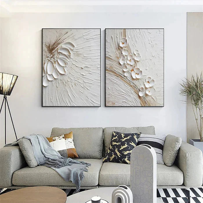 Multicolor Blossom Harmony Duo Set Of 2 - Artwallpainting