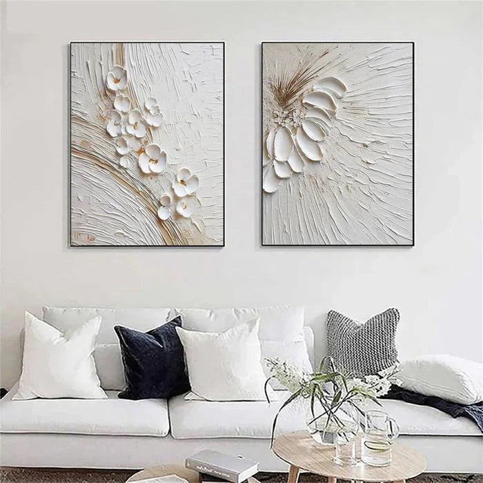 Multicolor Blossom Harmony Duo Set Of 2 - Artwallpainting