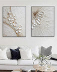 Multicolor Blossom Harmony Duo Set Of 2 - Artwallpainting