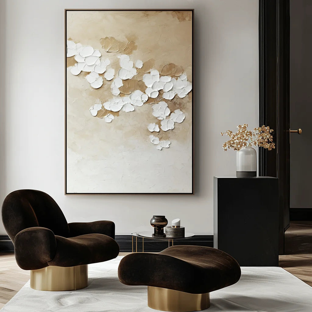 Multicolor Blossom Harmony Modern Floral Wall Decor - Artwallpainting