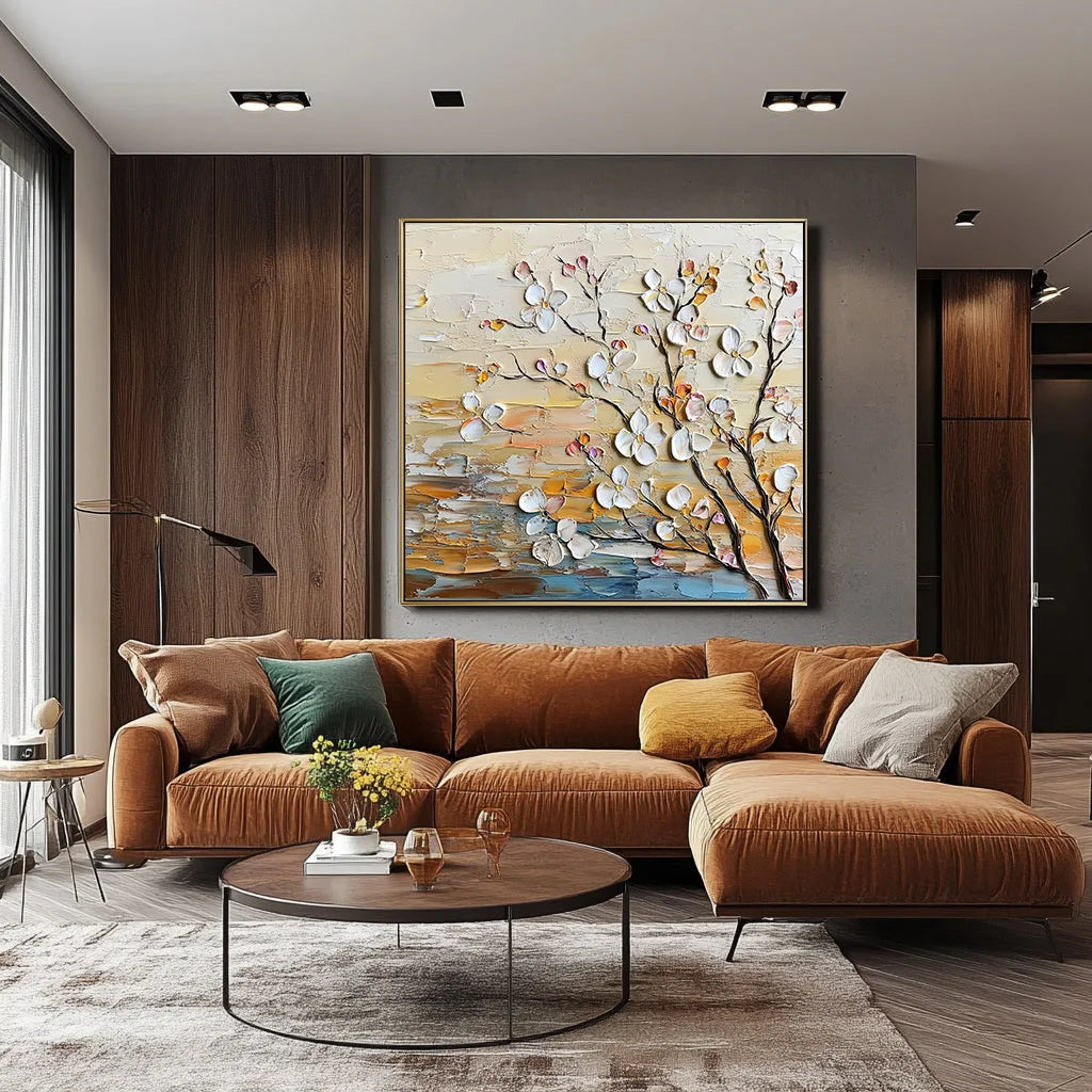 Multicolor Blossom Serenade - Canvas Art - Artwallpainting