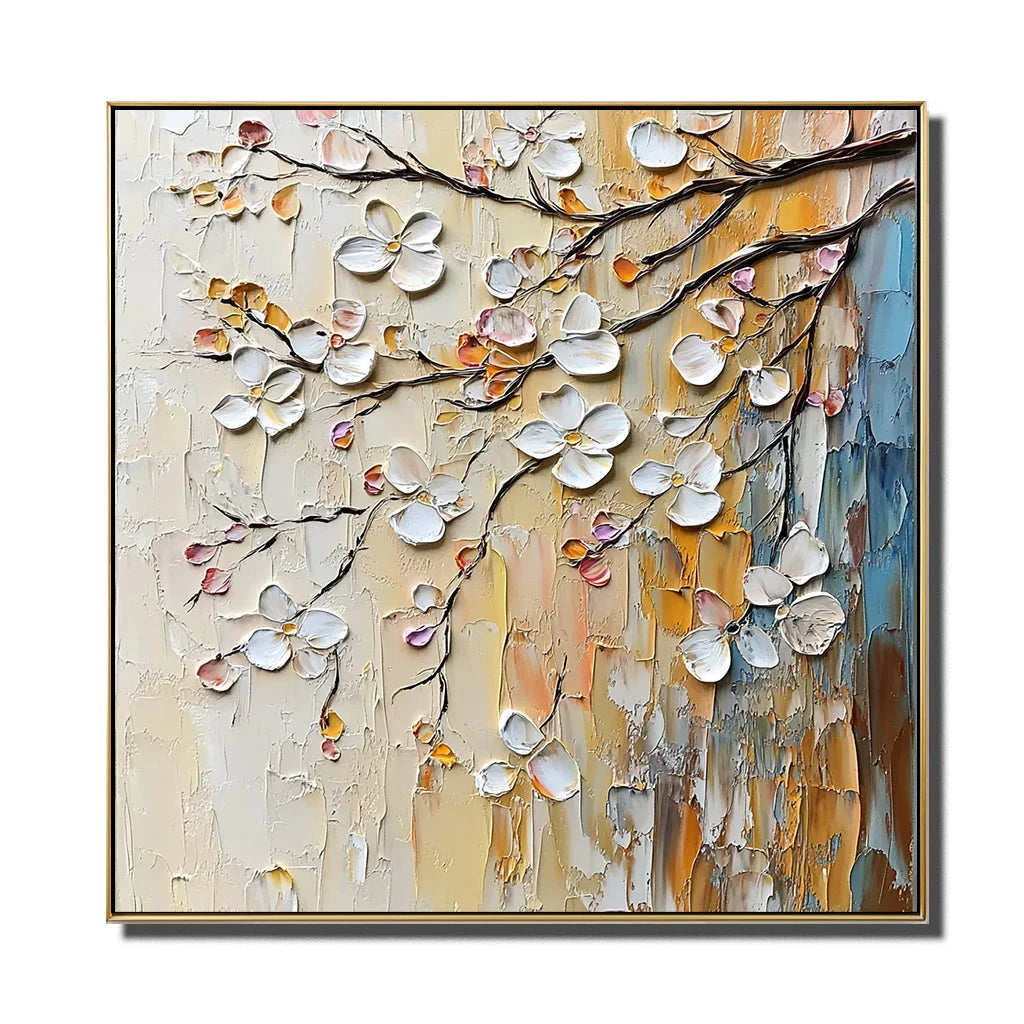 Multicolor Blossom Serenade - Canvas Art - Artwallpainting
