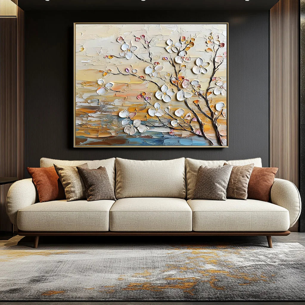 Multicolor Blossom Serenade - Canvas Art - Artwallpainting
