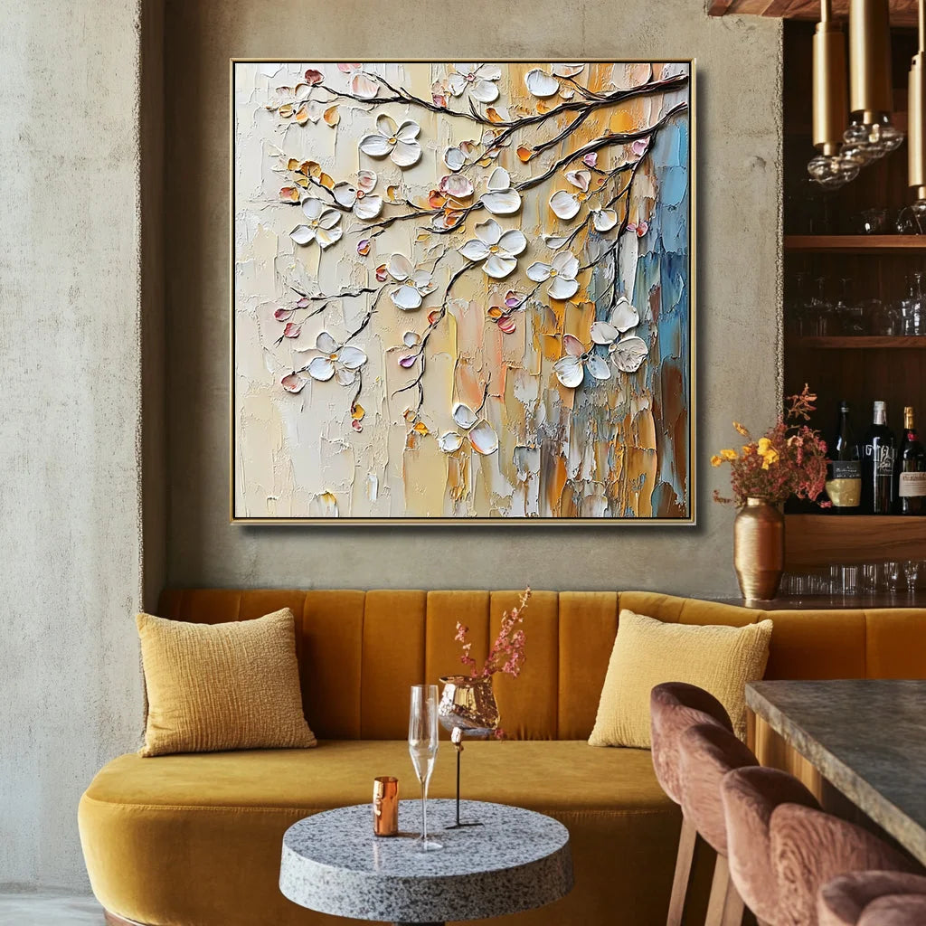 Multicolor Blossom Serenade - Canvas Art - Artwallpainting