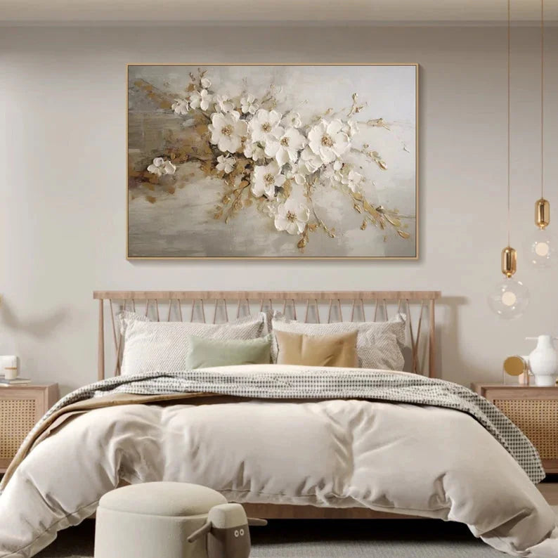 Multicolor Blossom Serenity Canvas Art - Artwallpainting