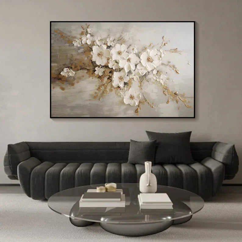 Multicolor Blossom Serenity Canvas Art - Artwallpainting