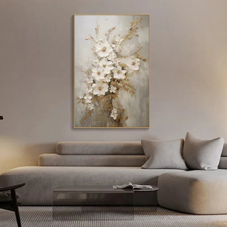 Multicolor Blossom Serenity Canvas Art - Artwallpainting