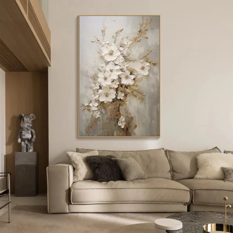 Multicolor Blossom Serenity Canvas Art - Artwallpainting