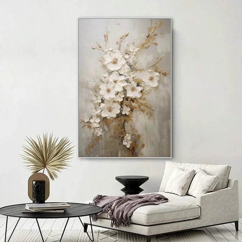 Multicolor Blossom Serenity Canvas Art - Artwallpainting