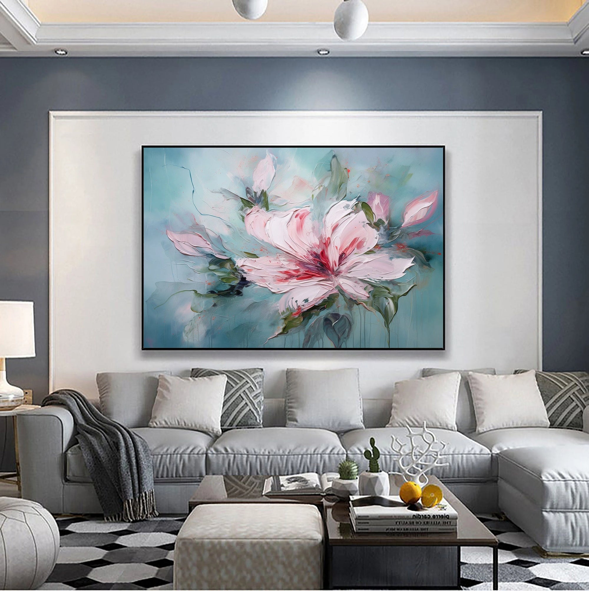 Multicolor Blossom Symphony Canvas Art - Artwallpainting