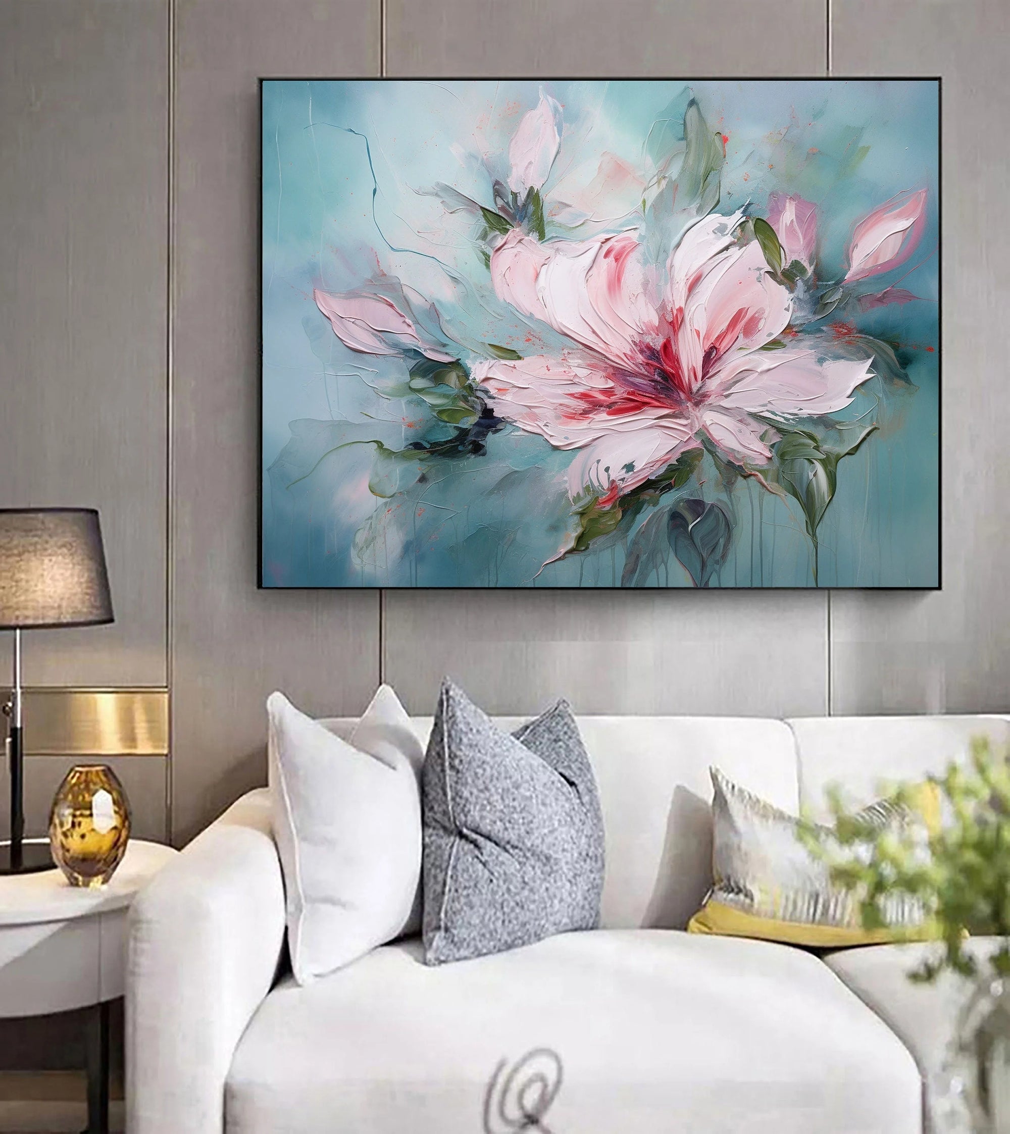 Multicolor Blossom Symphony Canvas Art - Artwallpainting