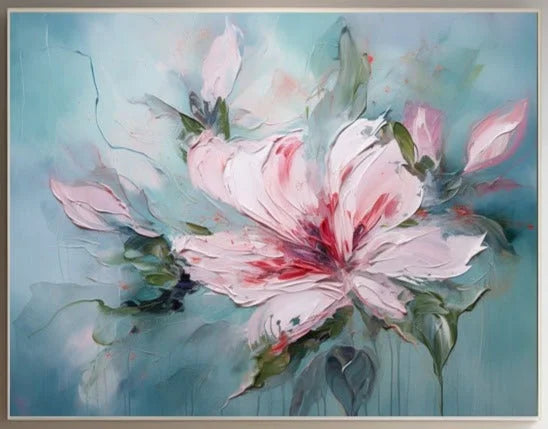 Multicolor Blossom Symphony Canvas Art - Artwallpainting