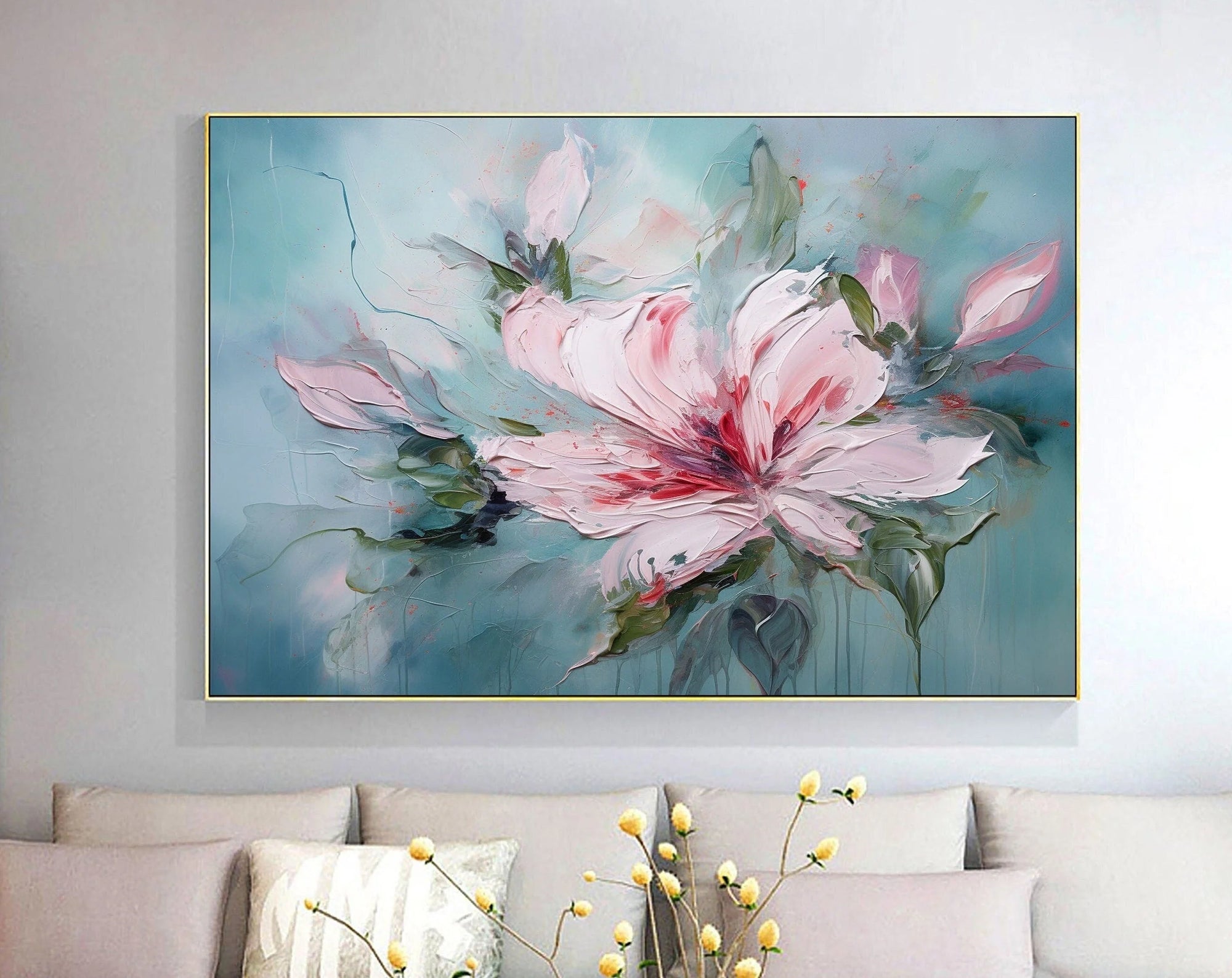 Multicolor Blossom Symphony Canvas Art - Artwallpainting