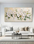 Multicolor Blossom Symphony-Hand Drawn Petal Texture Wall Art - Artwallpainting