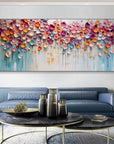 Multicolor Blossom Symphony Canvas Painting For Home Decoration - Artwallpainting