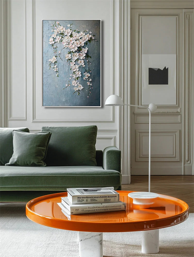 Multicolor Blossoms Of Serenity Canvas Painting For Home Decoration - Artwallpainting