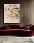 Multicolor Blossoms Of Serenity Canvas - Artwallpainting