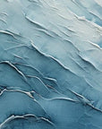 Multicolor Blue Abyss - Abstract Oceanic Textured Wall Art - Artwallpainting