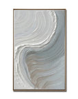 Multicolor Calm Horizons Neutral Abstract Wall Art - Artwallpainting