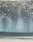 Multicolor Celestial Shoreline - Abstract Starry Seascape - Artwallpainting